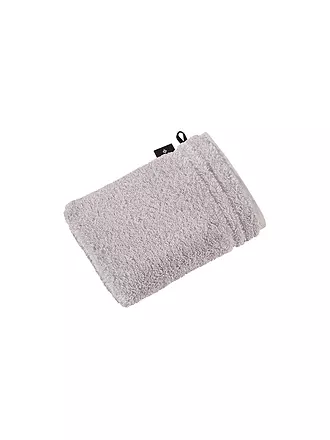 VOSSEN | Waschhandschuh VIENNA STYLE SUPERSOFT 16x22cm Light Grey | 